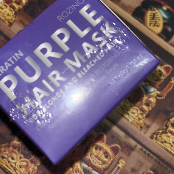 💜 👩‍🦳• Purple Mask x Blonde or Bleach vibes • 👱🏻‍♀️💜 - Picture 5 of 5